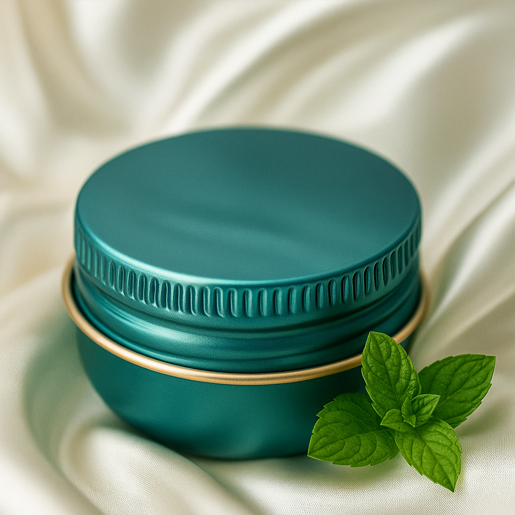 Satin Kiss Lip Caress Balm - Peppermint  .5 oz