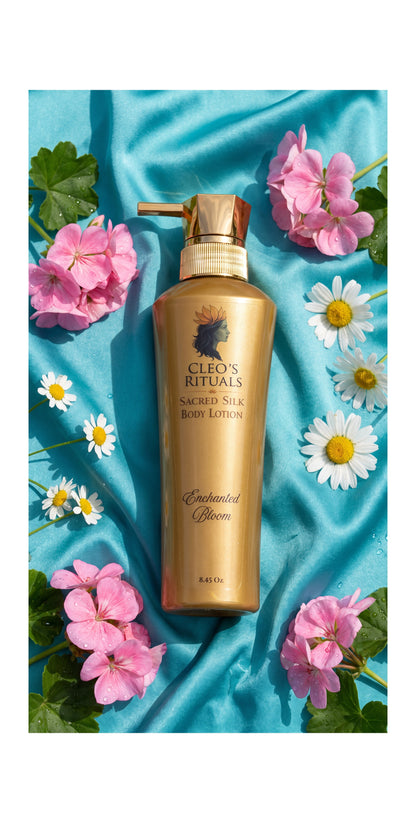 Sacred Silk Body Lotion aqua satin