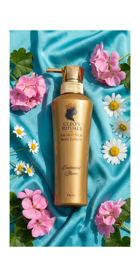 Sacred Silk Body Lotion aqua satin